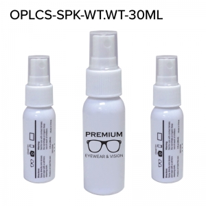 Lens Cleaner Spray - White Opaque Bottle