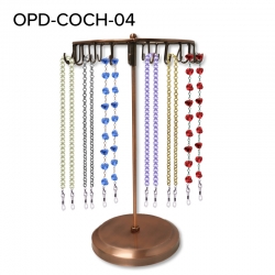 Rose Gold Aluminum Chain Display