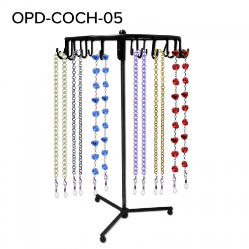 Black Aluminum Chain Display