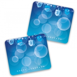 Hanukkah Dreidel Print Cleaning Cloth