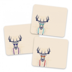 Cool Moose Print Cleaning Cloth