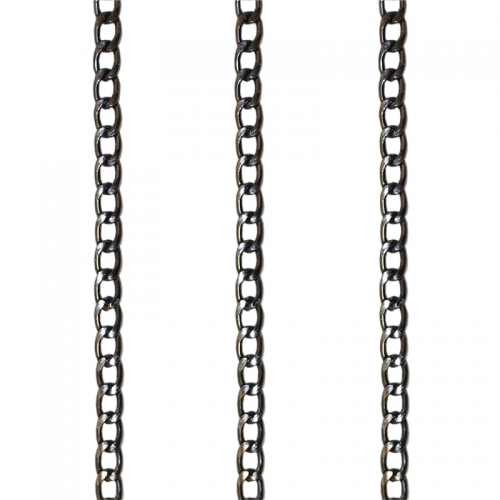 X-Large Linked Chains With Etched Design
