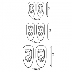 Standard Silicone Nose Pads